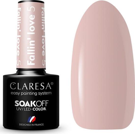 Изображение Claresa CLARESA Lakier hybrydowy FALLIN"LOVE 5 -5g