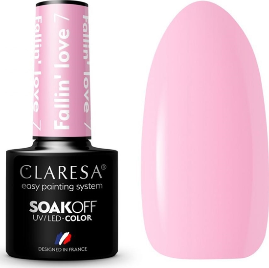 Изображение Claresa CLARESA Lakier hybrydowy FALLIN"LOVE 7 -5g