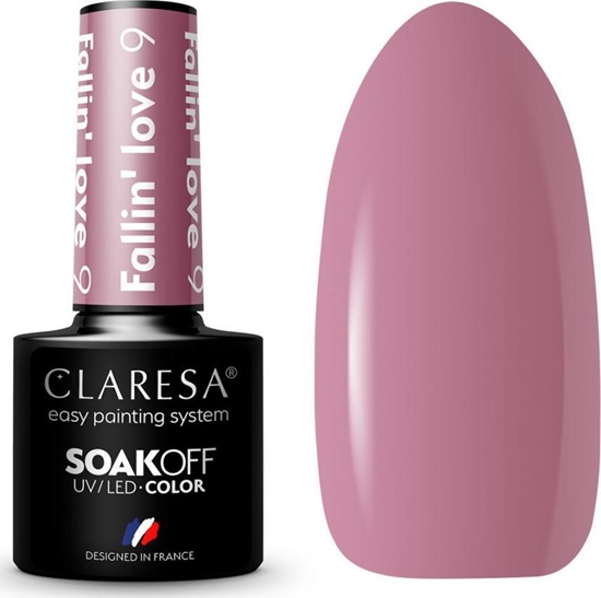 Изображение Claresa CLARESA Lakier hybrydowy FALLIN"LOVE 9 -5g