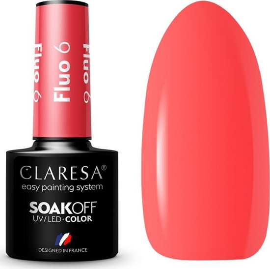 Picture of Claresa CLARESA lakier hybrydowy FLUO 6 -5g