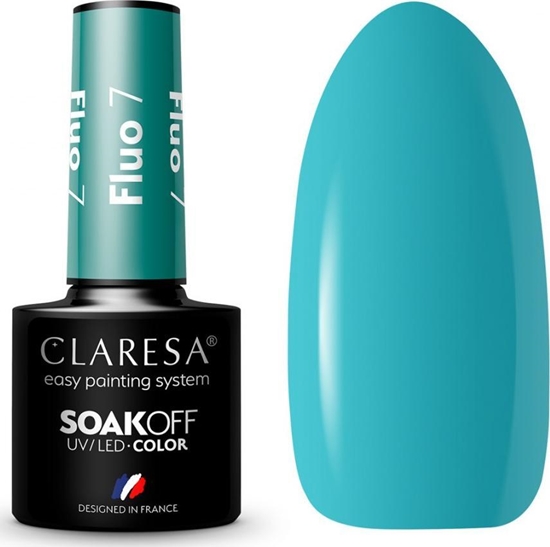 Picture of Claresa CLARESA lakier hybrydowy FLUO 7 -5g
