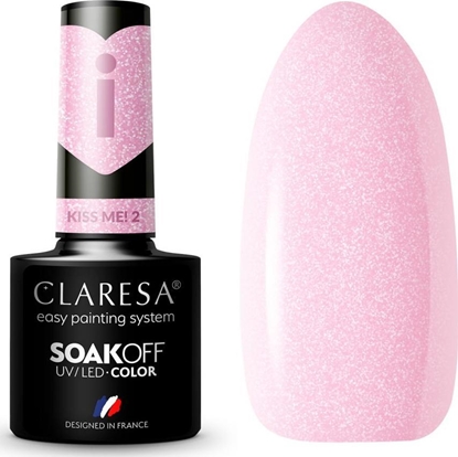 Изображение Claresa CLARESA lakier hybrydowy Kiss Me! 2 -5g