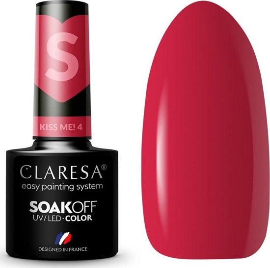 Изображение Claresa CLARESA lakier hybrydowy Kiss Me! 4 -5g