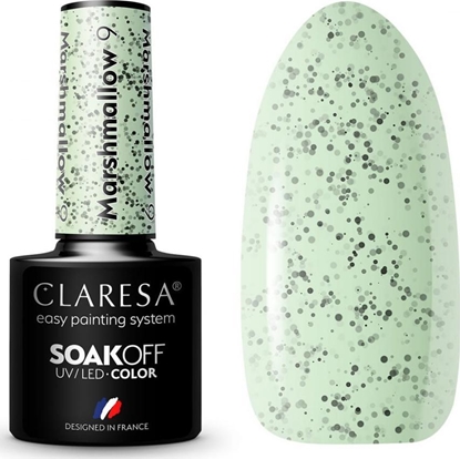 Изображение Claresa CLARESA lakier hybrydowy MARSHMALLOW 9 5g