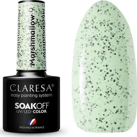 Изображение Claresa CLARESA lakier hybrydowy MARSHMALLOW 9 5g