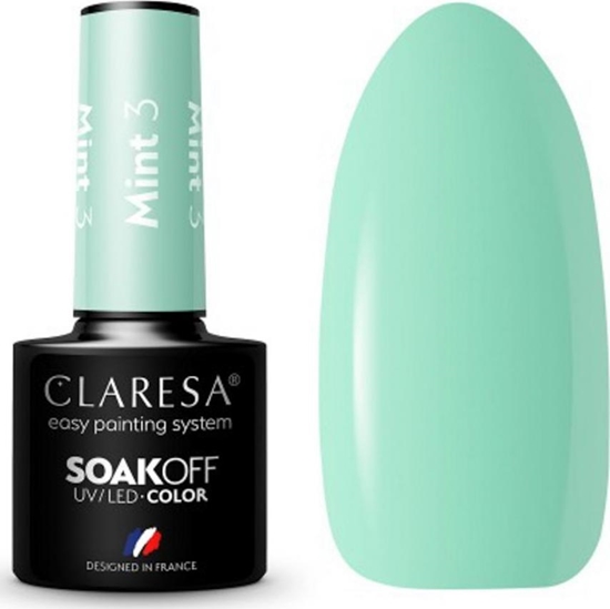 Изображение Claresa CLARESA Lakier hybrydowy MINT 3 -5g