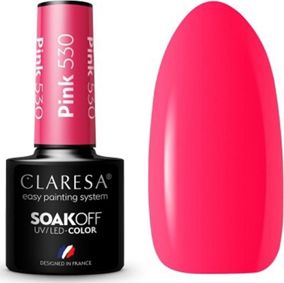 Изображение Claresa CLARESA Lakier hybrydowy PINK 530 -5g