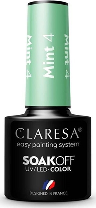 Изображение Claresa Claresa Soak Off UV/LED Mint lakier hybrydowy 4 5g
