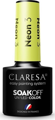 Изображение Claresa Claresa Soak Off UV/LED Neon lakier hybrydowy 3 5g