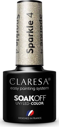 Attēls no Claresa Claresa Soak Off UV/LED Sparkle lakier hybrydowy 4 5g