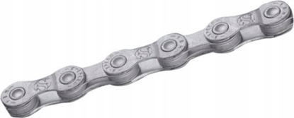 Attēls no Clarks acuch rowerowy CLARKS C5-7AR, 5-7-rzdowy, 116 ogniw, 1/2"x3/32", Spinka, Antykorozyjny, Srebrny