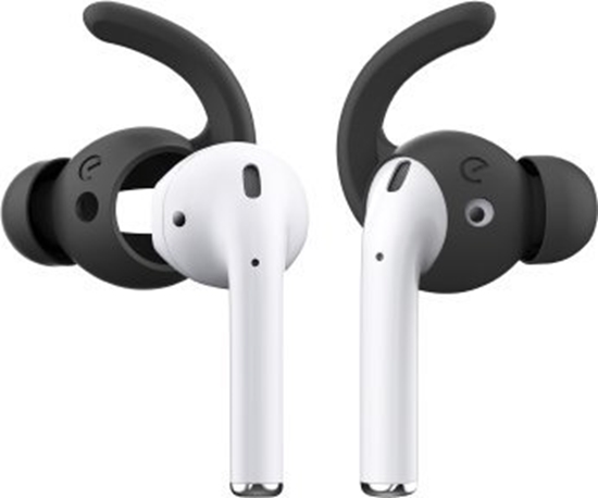 Picture of Class and Culture LLC KeyBudz EarBuddyz Ultra - silikonowe nakadki do AirPods 1/2 (black)