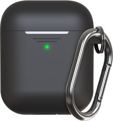 Изображение Class and Culture LLC KeyBudz Elevate Keychain - silikonowe etui ochronne do AirPods 1/2  (red)