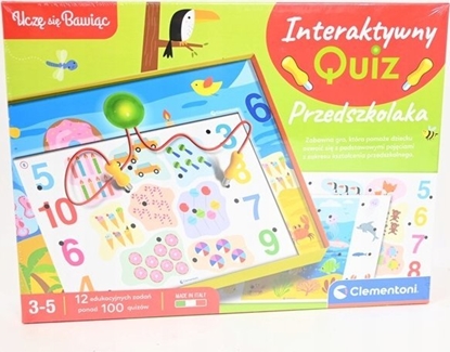 Attēls no Clementoni CLE Interaktywny quiz NOWY 50940