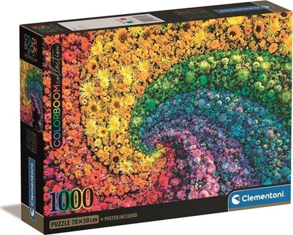 Attēls no Clementoni CLE puzzle 1000 Compact Colorboom Collection 39779