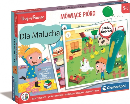 Изображение Clementoni Clementoni Mówice pióro 500 Pyta dla malucha 50944