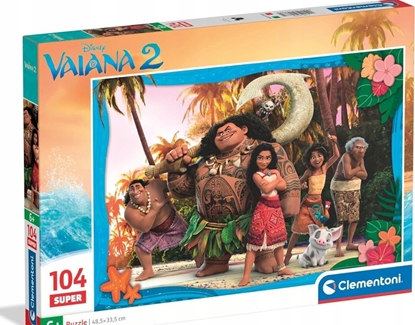 Изображение Clementoni Clementoni Puzzle 104el Super Vaiana 2 25787