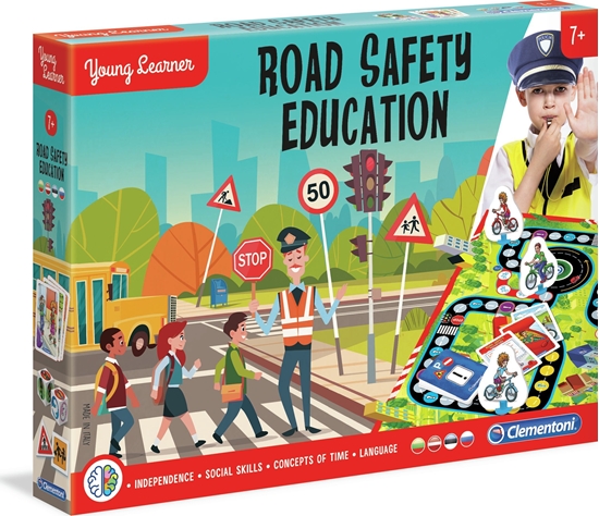Picture of Clementoni Edukacinis aidimas Clementoni, Kelio eismo taisykls ir enklai, LT