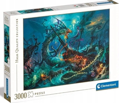 Изображение Clementoni Puzzle 3000 elementów High Quality The Underwater Battle