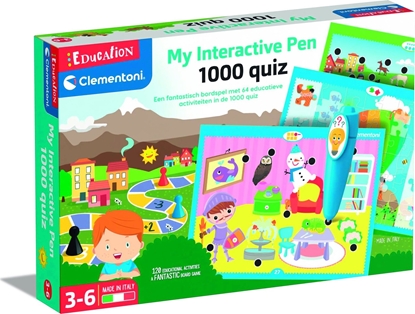 Attēls no Clementoni TOY EDUC MY INTERACTIVE PEN 1000 QUIZ
