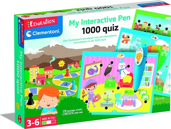 Picture of Clementoni TOY EDUC MY INTERACTIVE PEN 1000 QUIZ