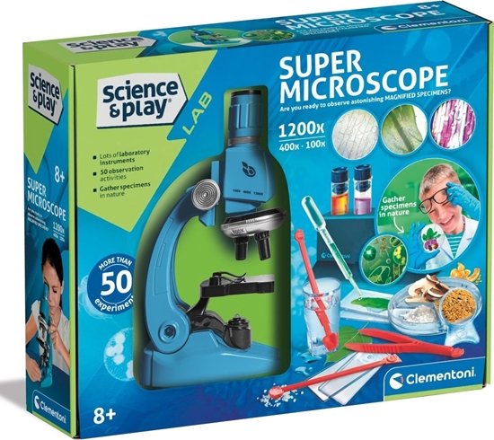 Picture of Clementoni TOY MICROSCOPE 75100BL
