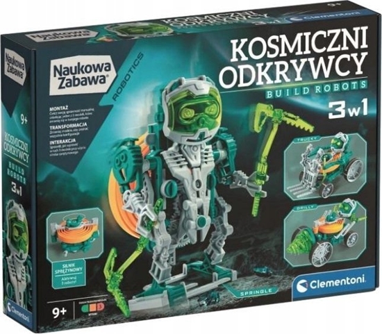 Изображение Clementoni ZEST KREAT KOSMICZNI ODKRYWCY CLM PUD