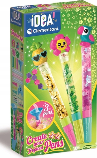 Изображение Clementoni ZEST KREAT TROPIKALNE DLUGOPISY CLM PUD