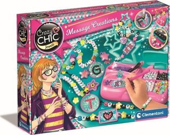 Picture of Clementoni Zestaw kreatywny Crazy Chic Pracownia Literkowej Biuterii