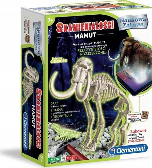 Изображение Clementoni Zestaw naukowy Skamieniaoci Mamut