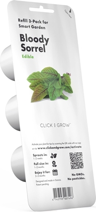 Picture of Click And Grow Click & Grow Smart Garden refill Bloody Sorrel 3pcs 4742793007496