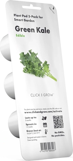 Picture of Click And Grow Click & Grow Smart Refill Green Kale 3pcs