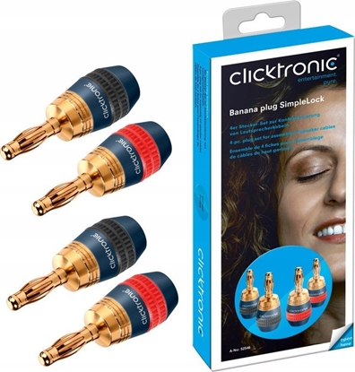 Picture of Clicktronic Wtyki bananowe SimpleLock
