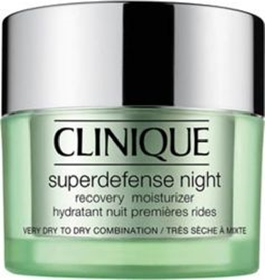 Picture of Clinique Superdefense Night Recovery Moisturizer 1/2 Very Dry To Dry Combination regenerujcy krem na noc 50ml