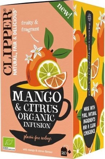 Picture of Clipper Clipper - Mango & Citrus Organic Infusion - Herbata 20 Torebek