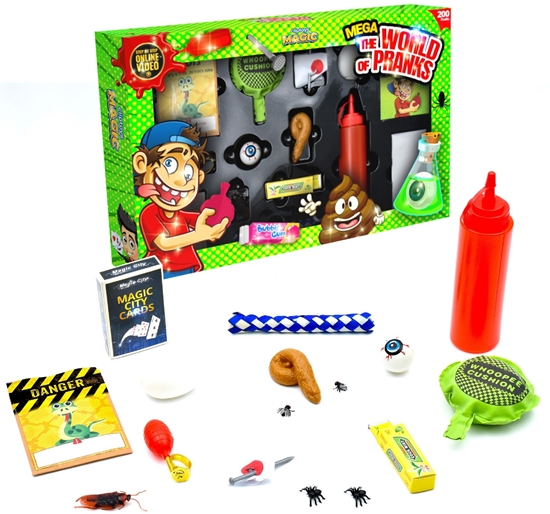 Picture of CLIPTOYS MAGIC World of pranks Mega set
