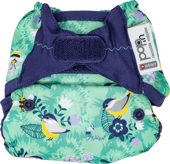 Изображение Close Caboo Otulacz, pieluszka wielorazowa z rzepami Round the Garden 3-16 kg, 1 szt.