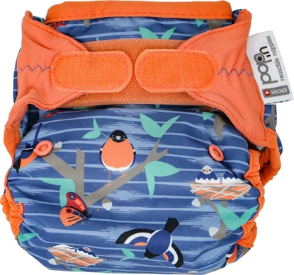 Attēls no Close Caboo Otulacz, pieluszka wielorazowa z rzepami Twilight Garden 3-16 kg, 1 szt.