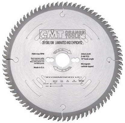 Picture of Griešanas disks kokam CMT 281; 250x3.2x30; Z80; 10°