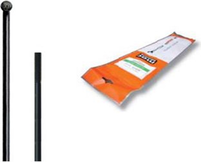 Attēls no Cn Spoke Szprychy MAC14 2.0-2.0-2.0 stal nierdzewna 290mm czarne 72szt (CN-MAC14-290C)