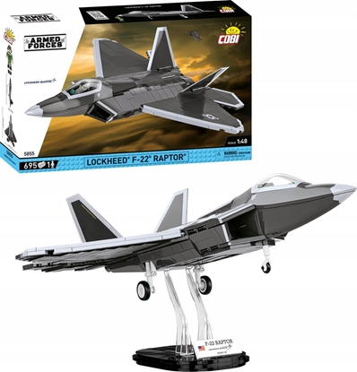 Attēls no Cobi Klocki Armed Forces Lockheed F-22 Raptor (GXP-914620)