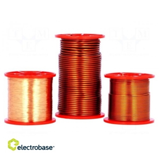 Picture of Coil wire; single coated enamelled; 1.8mm; 0,25kg; max.200°C