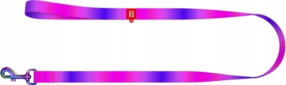 Picture of Collar Smycz dla psa nylonowa WAUDOG gradient, szer. 20mm, d. 122cm, fioletowa