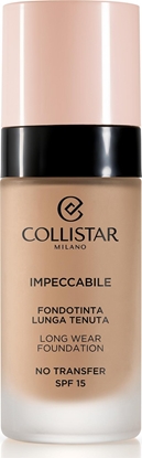 Picture of Collistar COLLISTAR IMPECCABILE LONG WEAR FOUNDATION SPF 15 4N - SAND 30ML