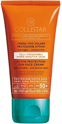Picture of Collistar Speciale Abbronzatura Perfetta Active Protection Sun Face Cream SPF 50+ - krem do opalania przeciw starzeniu 50ml