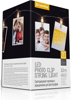 Picture of ColorWay Colorway CW-LCP-20L30B wiato strunowe 3 m 20 lamp(y) LED