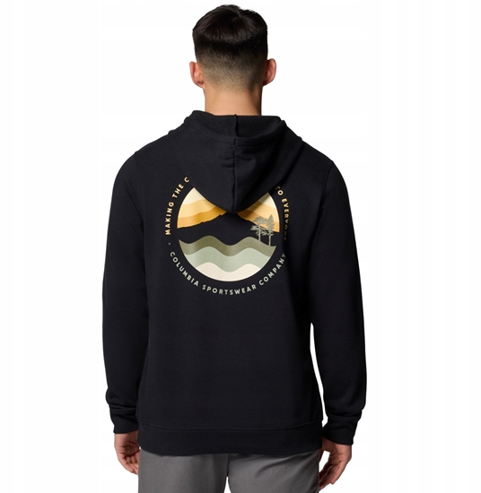 Picture of Columbia Columbia Trek Graphic Hoodie 2018494018 Czarne M