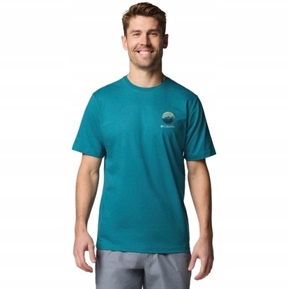 Attēls no Columbia Kettle River Outdoor Tee 2120411364 Zielone L