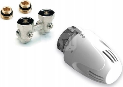 Attēls no Comap Zestaw przyczeniowy - wersja ktowa (modu przyaczeniowy VKO katowy ze stokami + gowica termost.) Comap