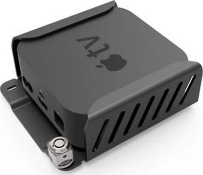 Picture of Compulocks Compulocks Apple TV Security Mount (4K 3rd Gen) (2022) - Befestigungskit (Sicherheitsklammer, Verriegelungskopf) - beluftet - fur Medienbox - verriegelbar - hochwertiges Aluminium - Schwarz - fur Apple TV 4K (3rd generation)